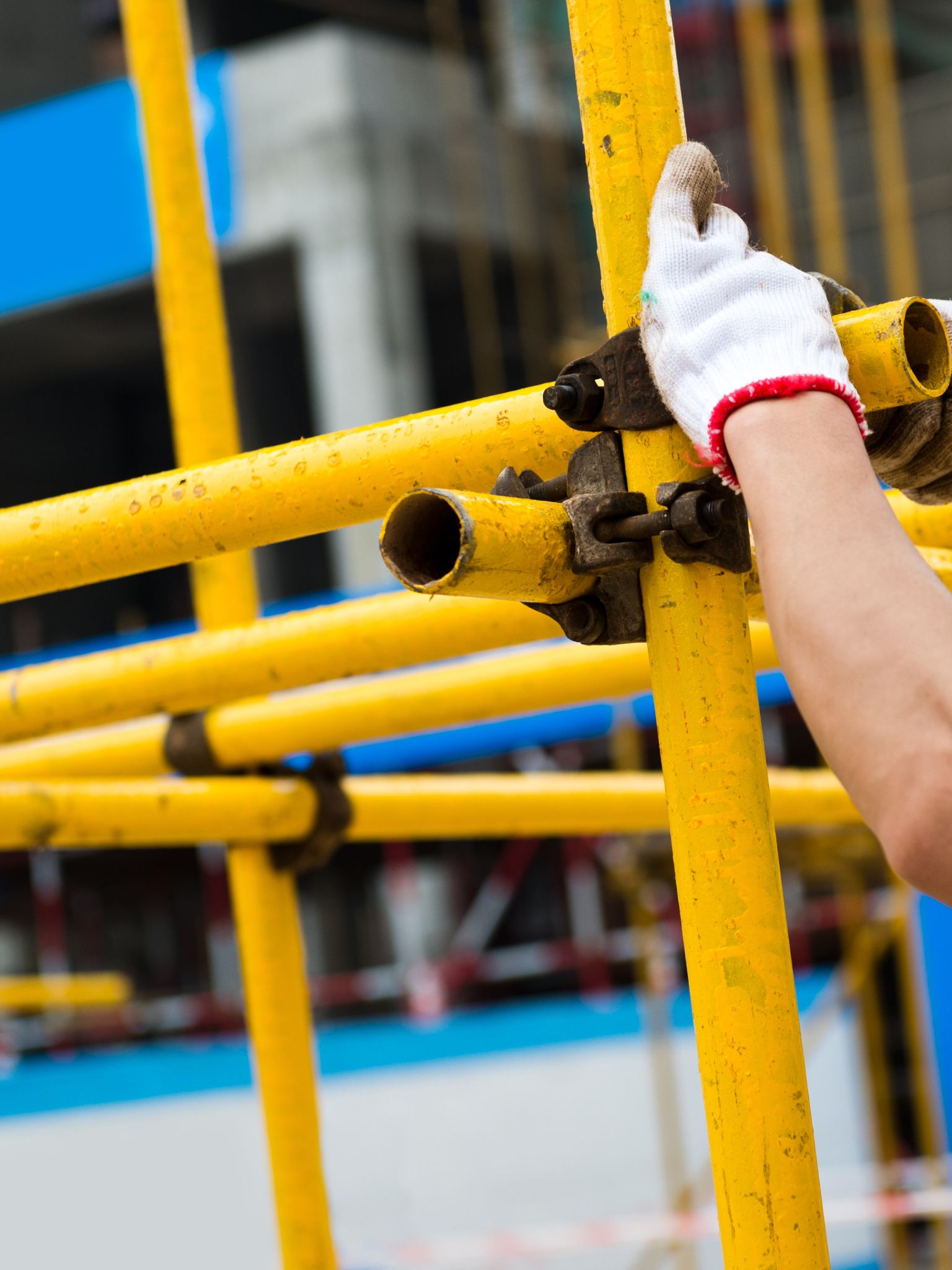 chimney scaffolding Brockley